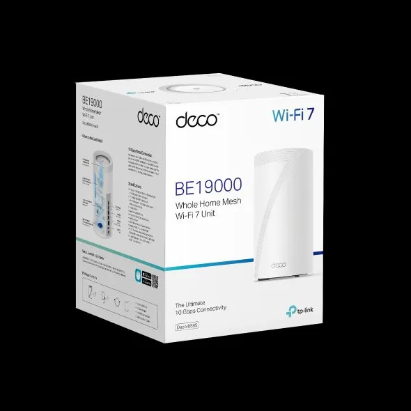 TP-Link Deco BE85 V1 - Systém WiFi - (router) - mesh 1GbE, Wi-Fi 7 - Wi-Fi 7 - Multi-Band