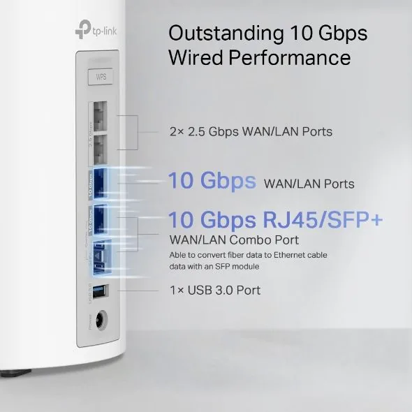 TP-Link Deco BE85 V1 - Systém WiFi - (router) - mesh 1GbE, Wi-Fi 7 - Wi-Fi 7 - Multi-Band