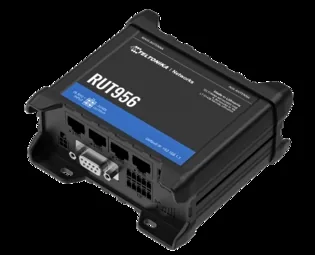 Teltonika LTE Wi-Fi Router RUT956, 2,4 GHz, 802.11b g n, 2 3 4G, LTE, GPS, 4x DI DO