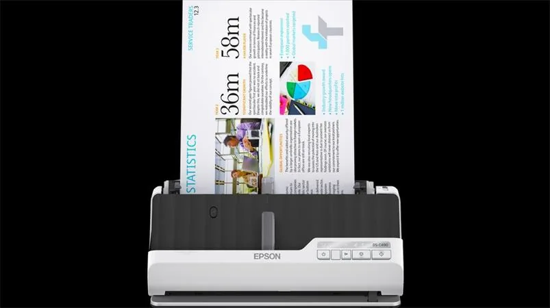 Epson DS-C490 - Skener typ sheetfed - Duplex - A4/Legal - 600 dpi x 600 dpi - ADF (20 stran) - USB 2.0