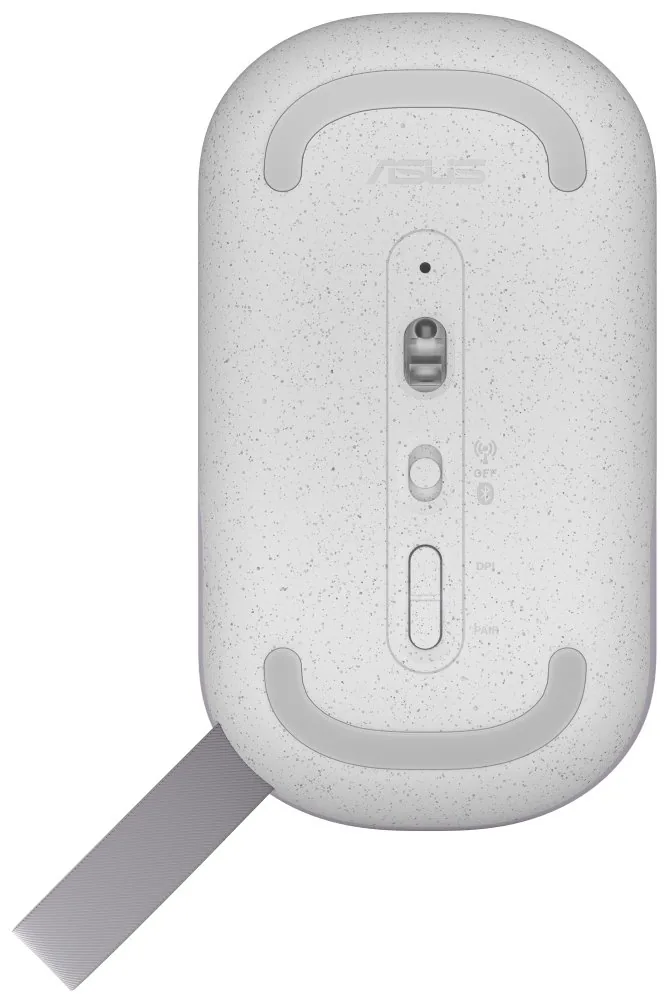 ASUS Marshmallow MD100 Lite/Cestovní/Optická/1 600 DPI/USB+BT/Šedá