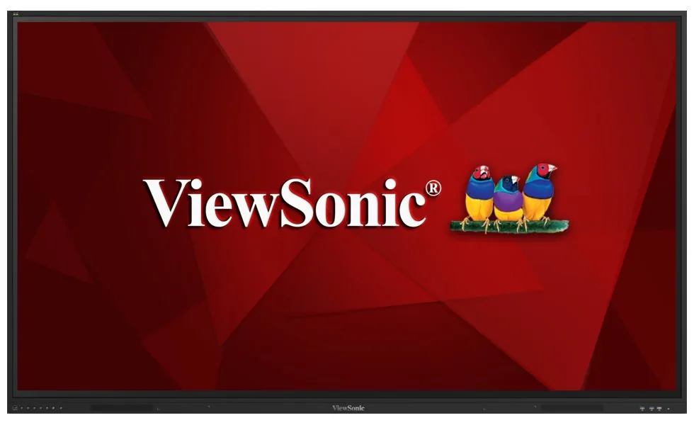 ViewSonic Flat Touch Display IFP86G1 86" UHD 450nits, 4000:1 HDMI VGA USB-C RJ45 x2, RS232 x1, Black