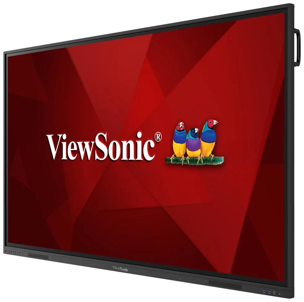 ViewSonic Flat Touch Display IFP86G1 86" UHD 450nits, 4000:1 HDMI VGA USB-C RJ45 x2, RS232 x1, Black