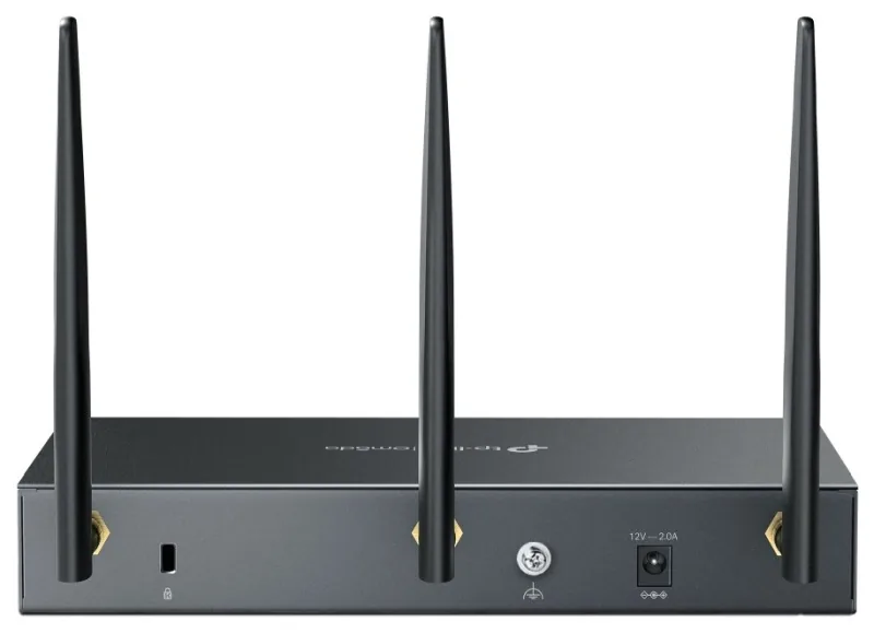 TP-Link Omada ER706W V1 - Bezdrátový router 4portový switch - 1GbE - porty WAN: 6 - Wi-Fi 6 - Dual Band - pro připevnění na zeď