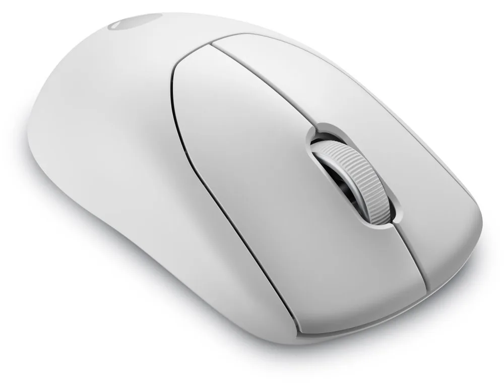 Dell Alienware Pro/Herní/Optická/Pro praváky/26 000 DPI/Drátová+bezdrátová/Bílá