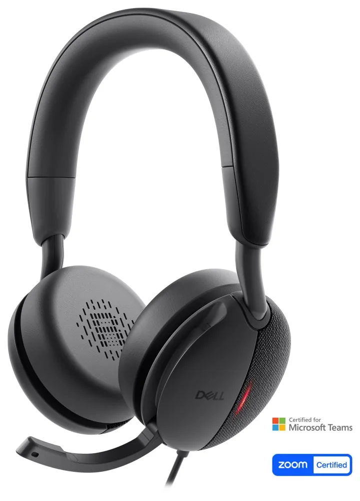 Dell Pro Plus WH5024 - Náhlavní souprava - náhlavní - kabelové - odstranění šumu - USB-C - certifikováno pro Microsoft Teams, certifikováno pro Zoom