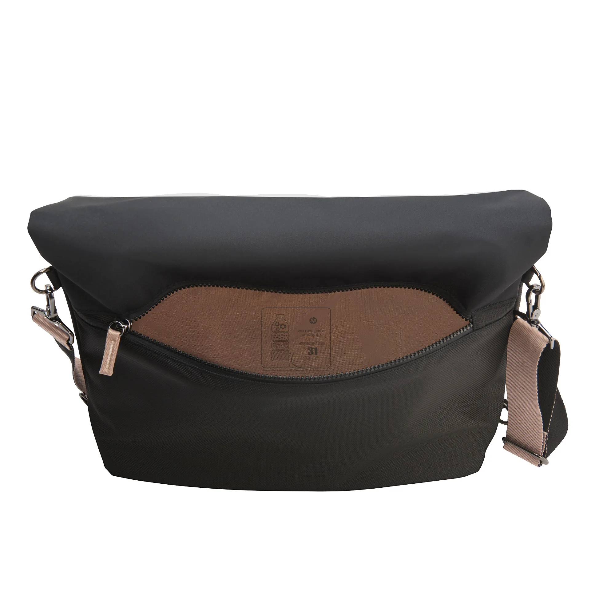 Batoh na notebook 14", HP Convertible Laptop Backpack, černá z polyester, HP