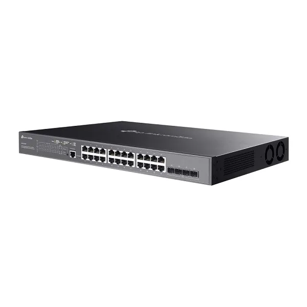 TP-link SG3428XMP Switch Omada 24G PoE+, 4SFP+, 384W PoE, L2+ Managed, Rack
