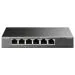 TP-Link TL-SF1006P - V1 - přepínač - neřízený - 6 x 10/100 (4 PoE+) - desktop, pro připevnění na zeď - PoE+ (67 W)