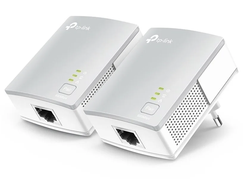 TP-Link TL-PA4010 KIT - Starter Kit - sada napájecího adaptéru HomePlug AV (HPAV) - zapojitelný do zdi (balení 2)