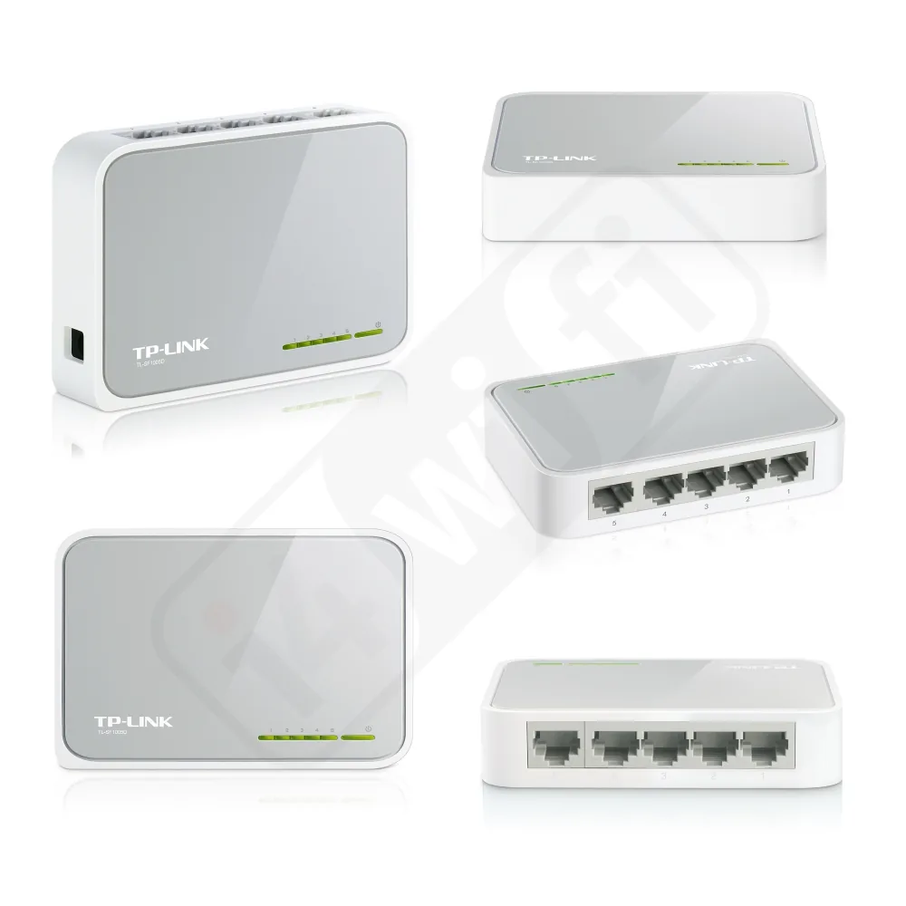 TP-Link TL-SF1005D 5-Port 10/100Mbps Desktop Switch - Přepínač - 5 x 10/100 - desktop