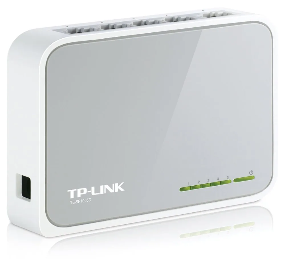 TP-Link TL-SF1005D 5-Port 10/100Mbps Desktop Switch - Přepínač - 5 x 10/100 - desktop