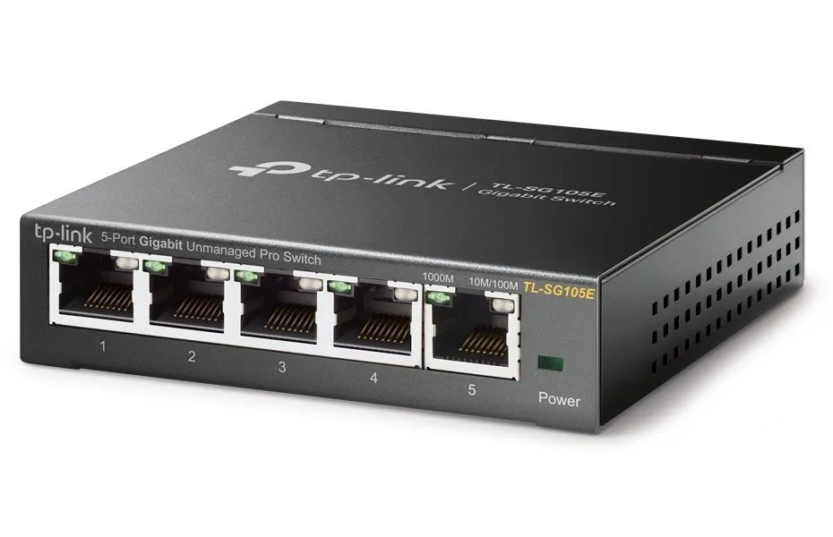 TP-Link Easy Smart TL-SG105E - Přepínač - 5 x 10/100/1000 - desktop
