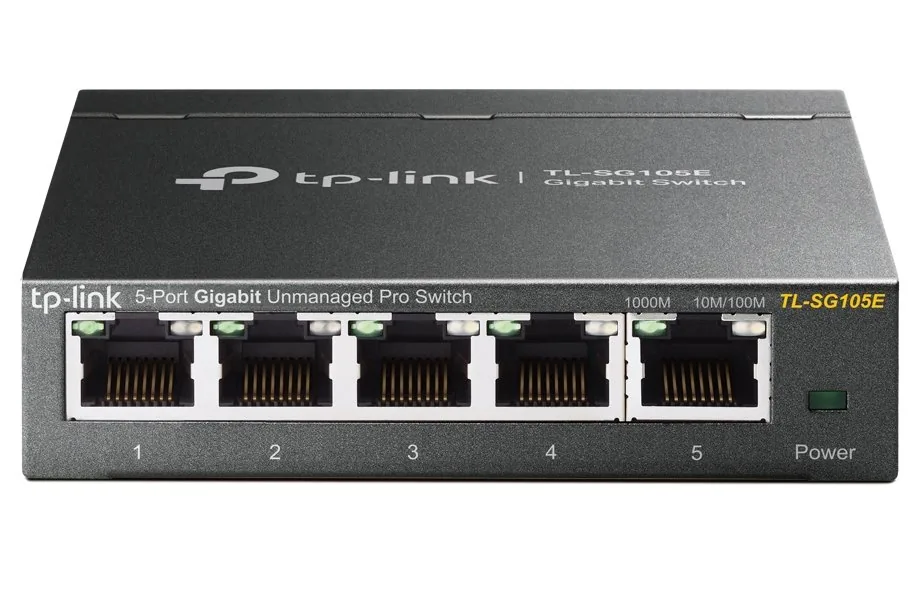 TP-Link Easy Smart TL-SG105E - Přepínač - 5 x 10/100/1000 - desktop