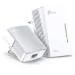 TP-Link TL-WPA4220KIT AV500 2-Port Wifi Powerline Adapter Starter Kit - Sada napájecího adaptéru HomePlug AV (HPAV) - zapojitelný do zdi