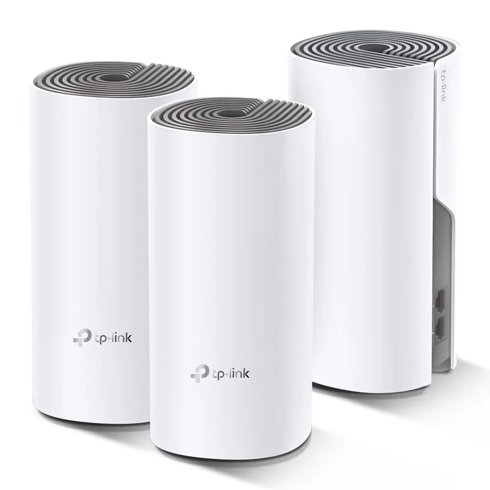 TP-Link Deco E4 - Systém WiFi - (3 routery) - mesh - Wi-Fi 5 - Dual Band (balení 3)