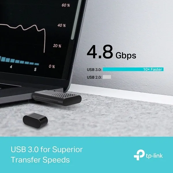TP-Link Archer TX20U V1 - Síťový adaptér - USB 3.0 - Wi-Fi 5, Wi-Fi 6