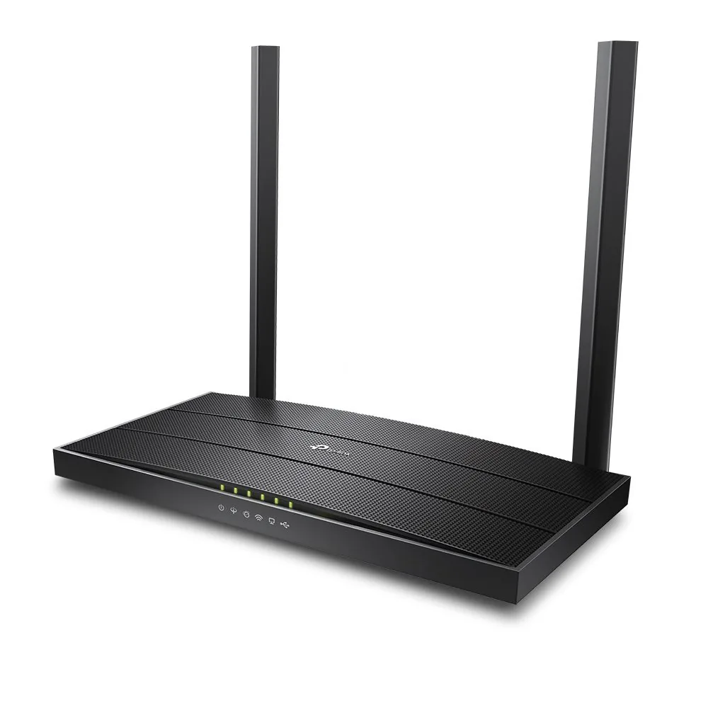 TP-Link Archer VR400 - Bezdrátový router - DSL modem 4portový switch - 1GbE - Wi-Fi 5 - Dual Band