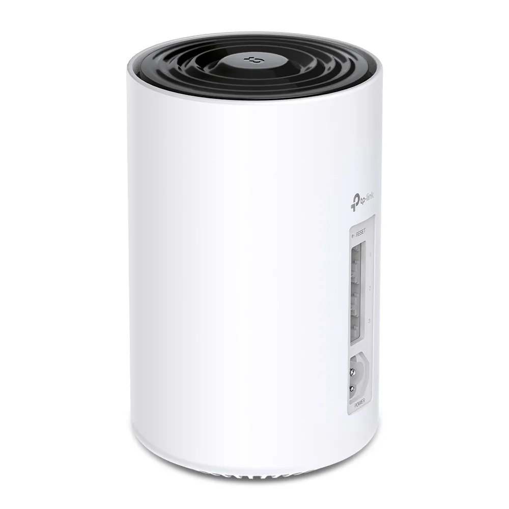 TP-Link Deco PX50 V1 - Systém WiFi - (3 routery) - až 6500 čtverečních stop - mesh 1GbE, G.hn - Wi-Fi 6 - Dual Band