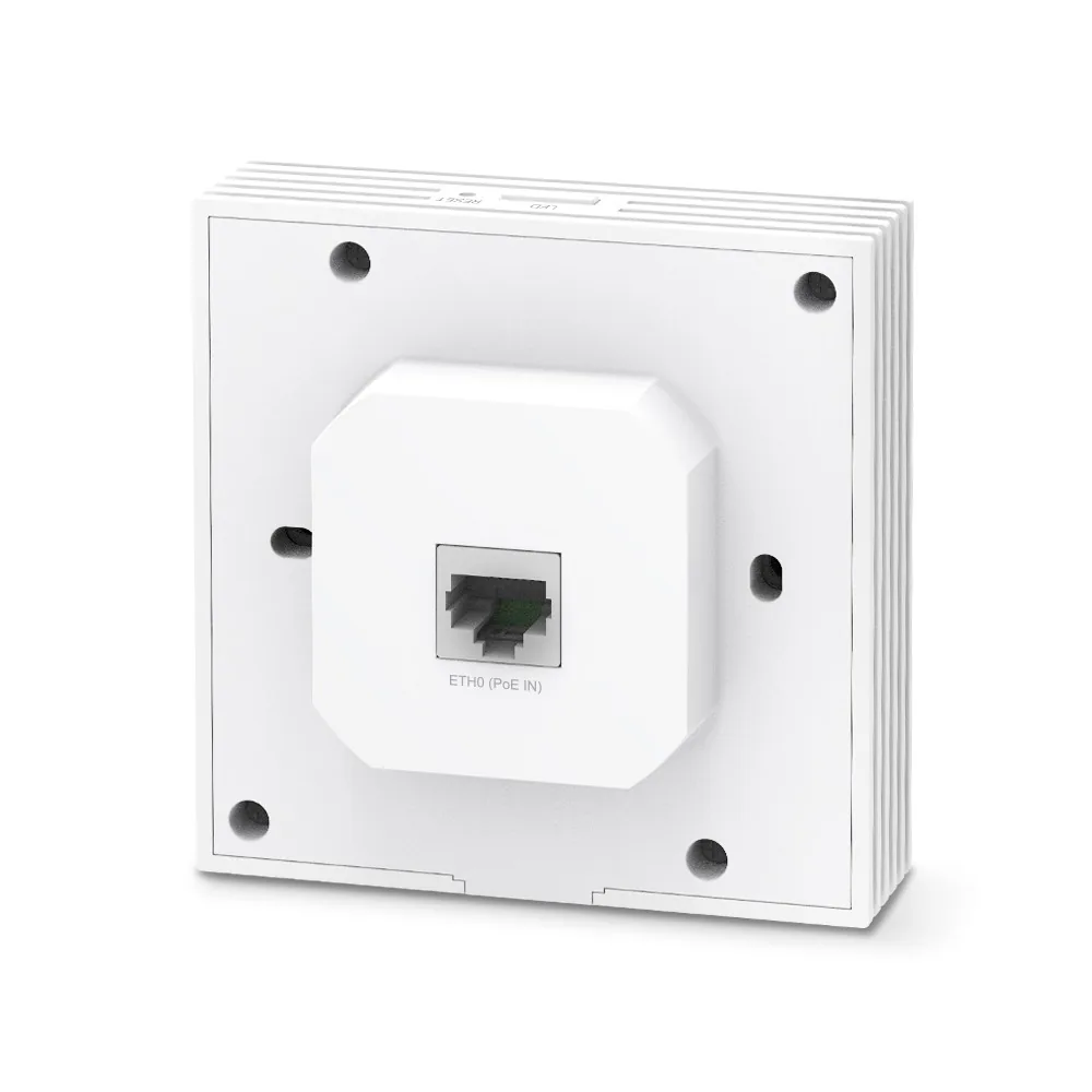 TP-Link Omada EAP650-Wall V1 - Bezdrátový access point - Wi-Fi 6 - 2.4 GHz, 5 GHz - spravování cloudem - nástěnná montáž