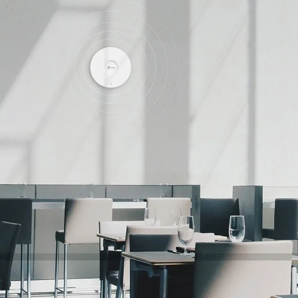 TP-Link Omada EAP650 V2 - Bezdrátový access point - Wi-Fi 6 - 2.4 GHz, 5 GHz - spravování cloudem - nástěnná/stropní montáž