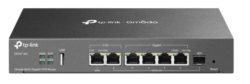 TP-Link Omada ER707-M2 V1 - Směrovač 1GbE - pro připevnění na zeď