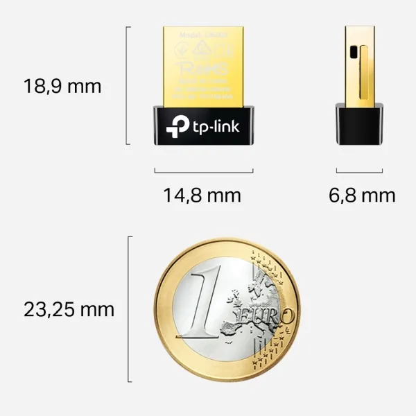 TP-Link UB400 - Síťový adaptér - USB 2.0 - Bluetooth 4.0