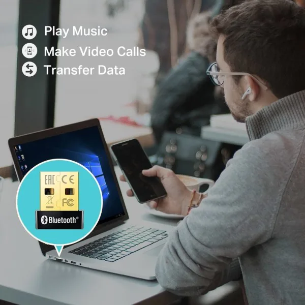 TP-Link UB400 - Síťový adaptér - USB 2.0 - Bluetooth 4.0