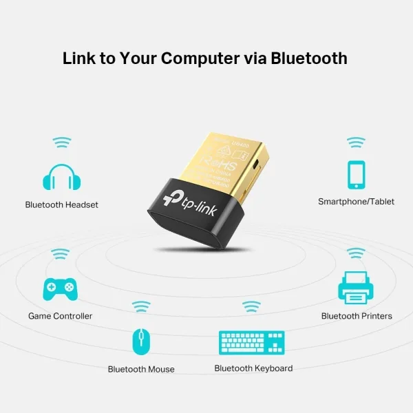TP-Link UB400 - Síťový adaptér - USB 2.0 - Bluetooth 4.0