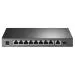 TP-Link TL-SG1210P - Přepínač - neřízený - 8 x 10/100/1000 (PoE+) + 1 x 10/100/1000 (uplink) + 1 x Gigabit SFP (uplink) - desktop - PoE+ (63 W)