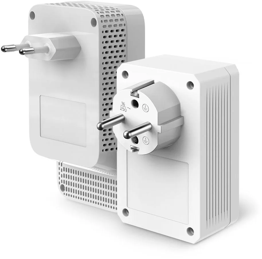 TP-Link TL-WPA7617 KIT V1 Wi-Fi Kit - Sada napájecího adaptéru 1GbE, HomePlug AV (HPAV), HomePlug AV (HPAV) 2.0, IEEE 1901 - Wi-Fi 5 - Dual Band - zapojitelný do zdi
