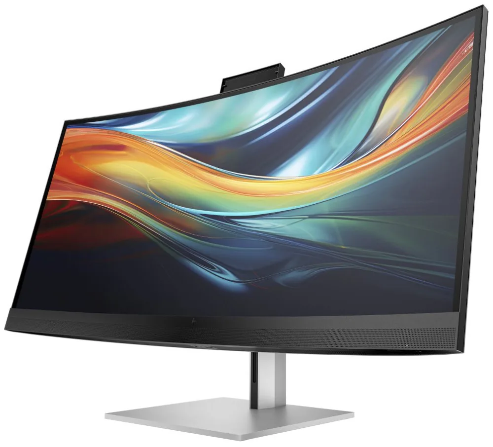 HP 740pm - Series 7 Pro - LED monitor - zakřivená - 40" (39.7" zobrazitelný) - 5120 x 2160 WUHD @ 60 Hz - IPS - 300 cd/m? - 1000:1 - 5 ms - 2xThunderbolt 3, HDMI, DisplayPort - reproduktory - černá, stříbrná