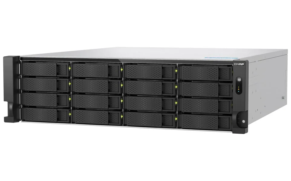 QNAP TS-h1677AXU-RP-R7-32G (Ryzen Pro 5,3GHz, ZFS, 32GB DDR5 RAM, 16x SATA, 2x 2,5GbE, 2x 10GbE)