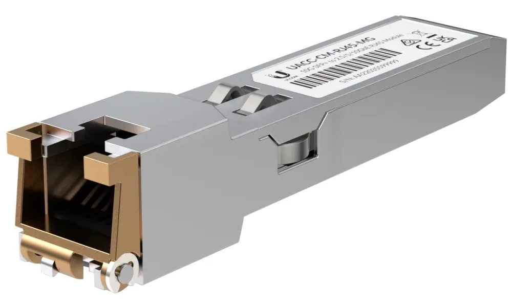 Ubiquiti - Modul SFP+ vysílače - 10GbE - přes měď - RJ-45