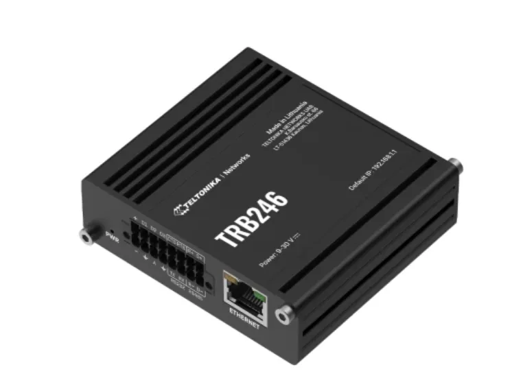 Teltonika LTE Cat 4 RS232/RS485 IoT Gateway, Ethernet, DUAL SIM - TRB246