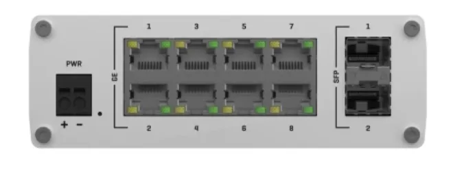 Teltonika INDUSTRIAL ETHERNET+SFP SWITCH- TSW210