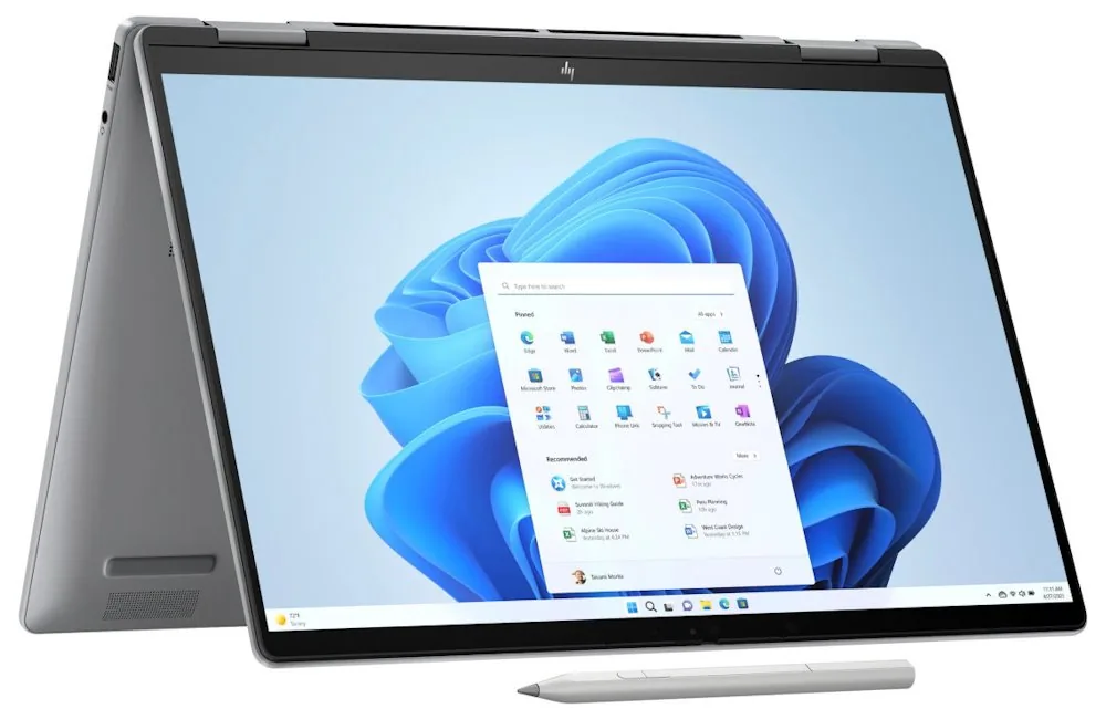 HP ENVY x360 14-fc0000nc, Ultra 5-125U, 14.0 1920x1200 IPS 300n Touch, UMA, 16GB, SSD 1TB, W11, 2-2-2, Silver