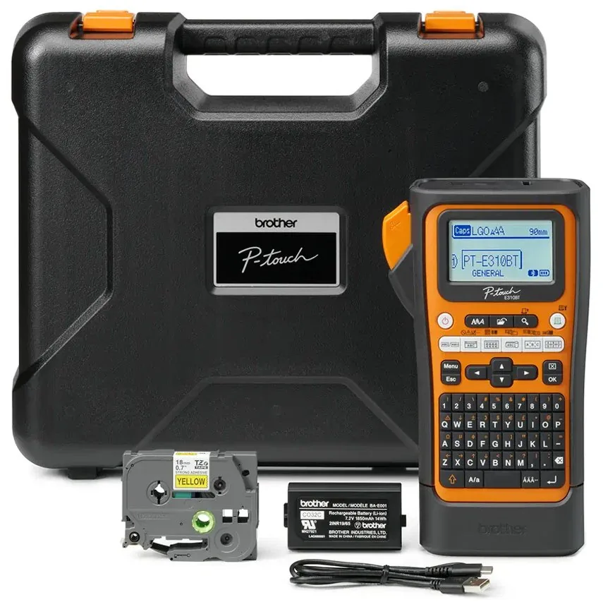 Brother PT-E310BTVP, 6-18mm, USB, Bluetooth, kufřík