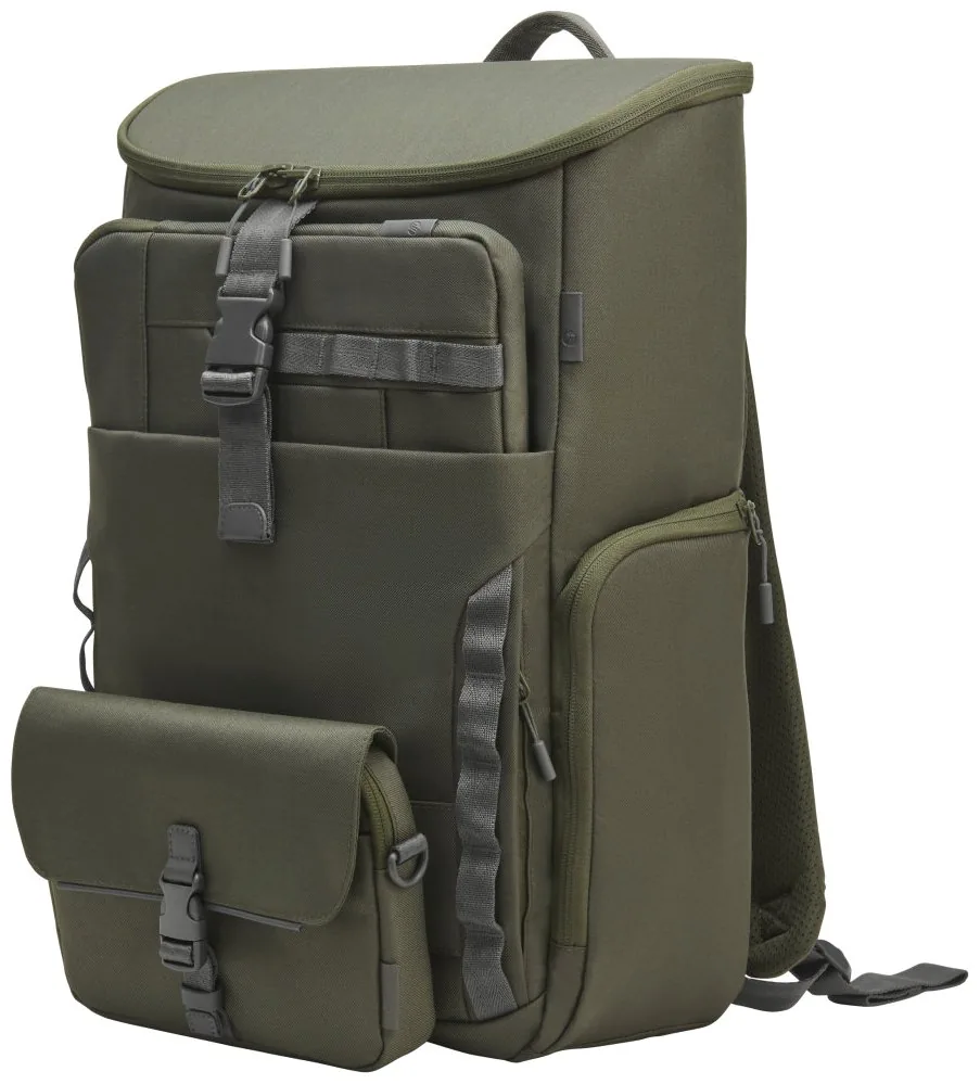 HP Laptop Backpack - Batoh na notebook - modulární - 15.6" - šedá, zelená