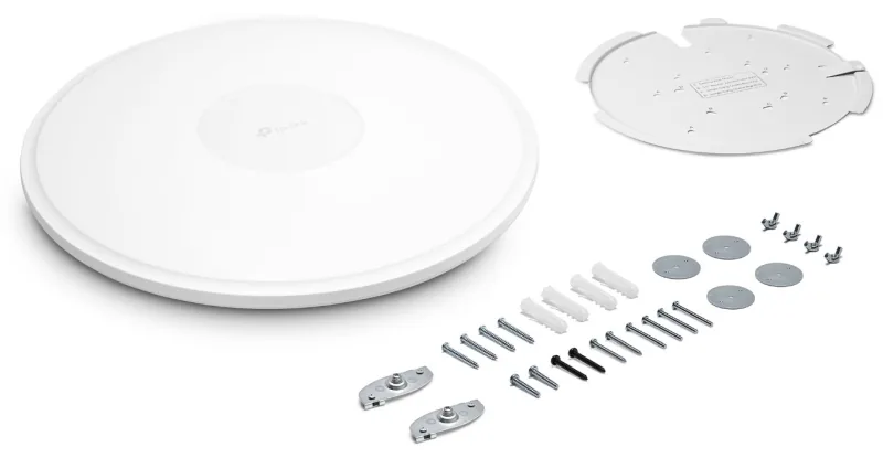 TP-Link Omada EAP772 V1 - Bezdrátový access point - 1GbE, 2.5GbE, Wi-Fi 7 - Bluetooth, Wi-Fi 7 - 2.4 GHz, 5 GHz, 6 GHz - spravování cloudem - nástěnná/stropní montáž