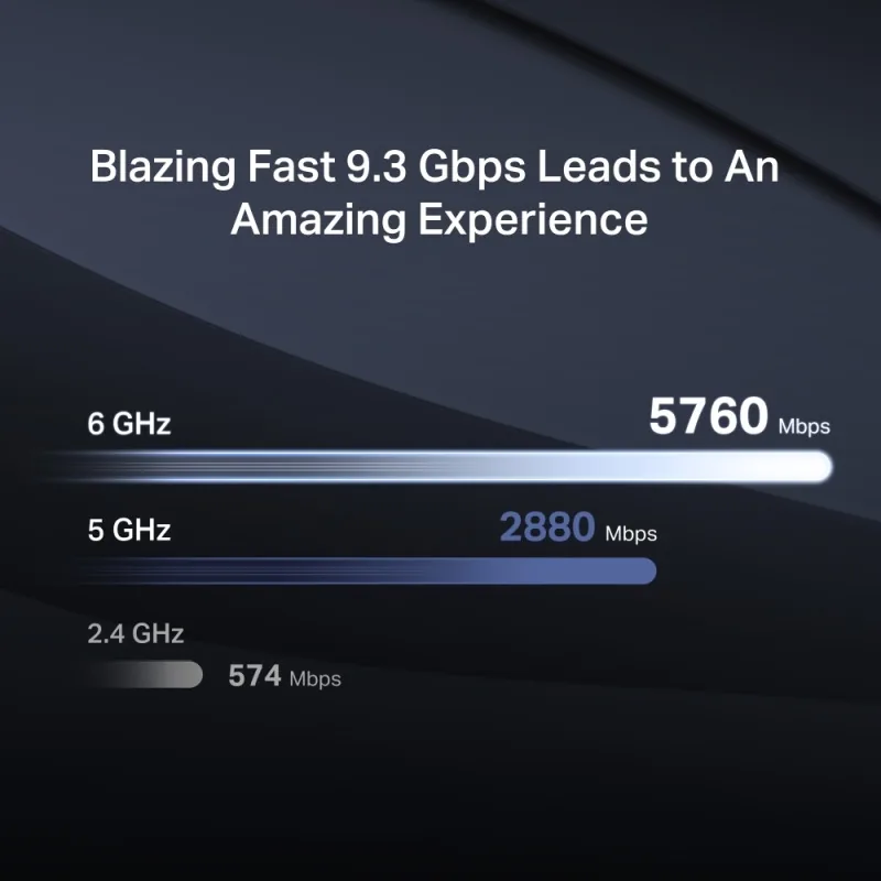 Mercusys MR47BE V1 - Bezdrátový router 3portový switch - 1GbE, 2.5GbE, Wi-Fi 7 Multi-Band