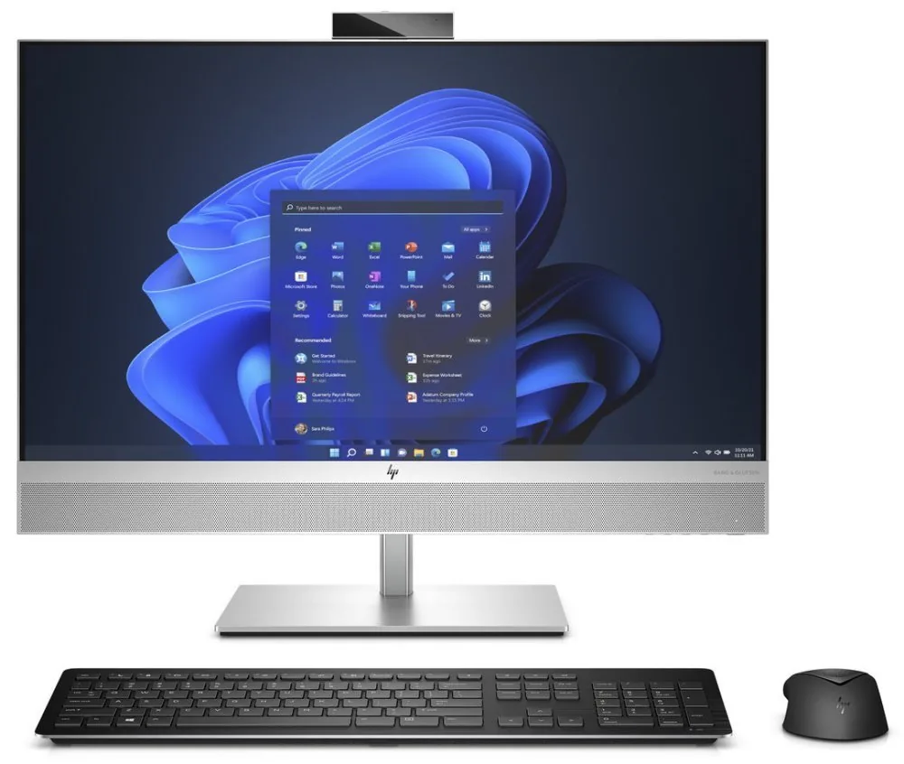HP EliteOne 870 G9 - Vše v jednom Core i5 i5-14500 / až 5 GHz - vPro Enterprise - RAM 16 GB - SSD 512 GB - NVMe - UHD Graphics 770 - Gigabit Ethernet, IEEE 802.11ax (Wi-Fi 6), Bluetooth 5.4, IEEE 802.11be (Wi-Fi 7) - Win 11 Pro - monitor: LED 27" 1920 x 1