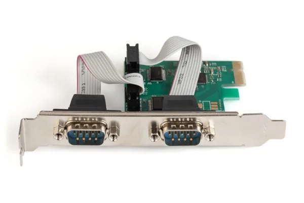 Digitus Adaptér PCI Express x1 2xseriový port, +low profile čipová sada: ASIX99100