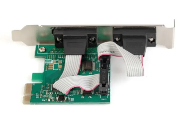 Digitus Adaptér PCI Express x1 2xseriový port, +low profile čipová sada: ASIX99100