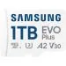 Samsung EVO Plus/micro SDXC/1TB/UHS-I U3 / Class 10/+ Adaptér/Bílá