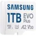 Samsung EVO Plus/micro SDXC/1TB/UHS-I U3 / Class 10/+ Adaptér/Bílá