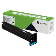 Lexmark - Azurová - originální - pouzdro - kazeta s barvivem LCCP, LRP