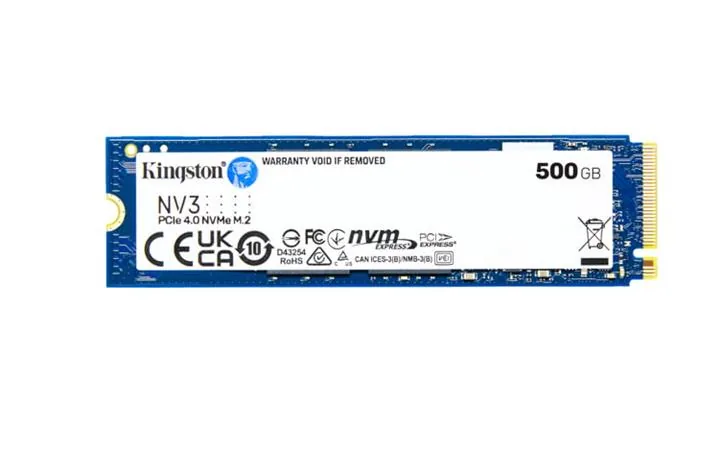 Kingston NV3 - SSD - 500 GB - interní - M.2 2280 - PCIe 4.0 x4 (NVMe)