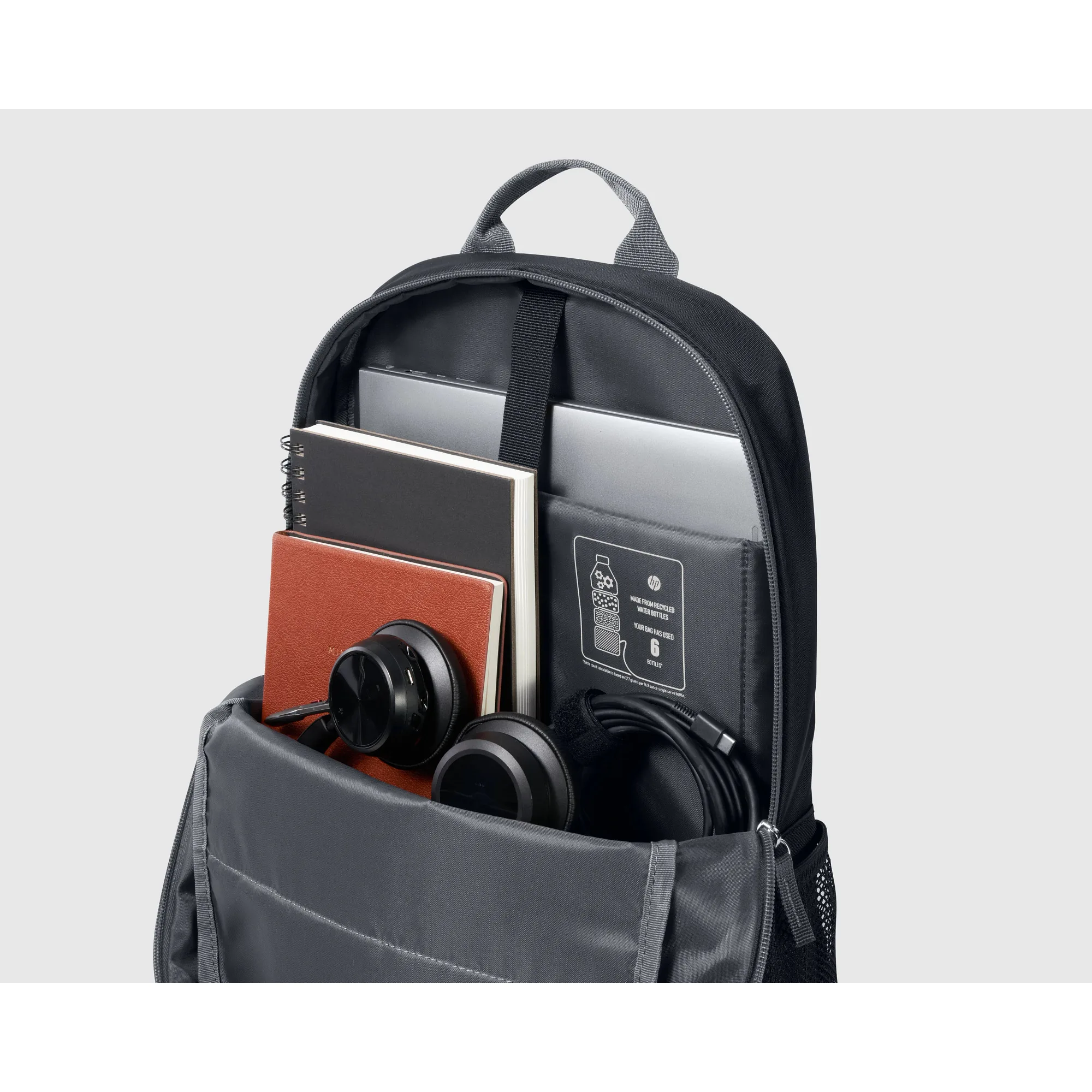 Batoh na notebook 15,6", HP 15.6 Laptop Backpack, černá z polyester, HP