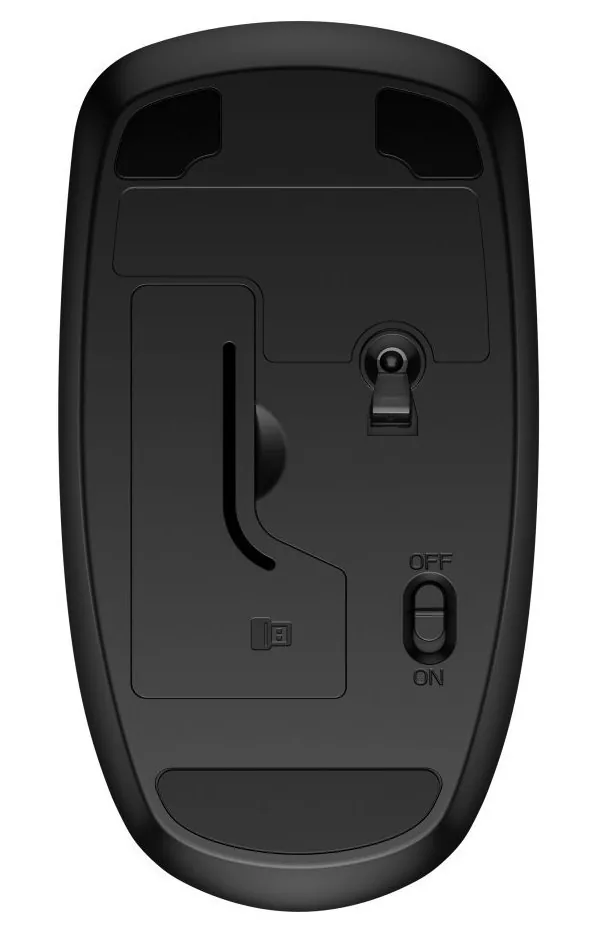 HP 235 - Sada klávesnice a myši - 3-zónová rozložení, nízký profil klávesového zdvihu - 100% - full size - bezdrátový - 2.4 GHz - česká/slovenská - černá - Smart Buy